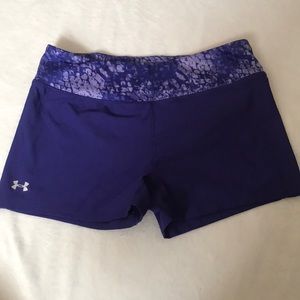 Under Armour spandex shorts